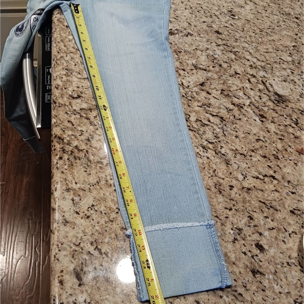 NWT d.jeans recycled denim high waist ankle jeans sz 4 light wash - Picture 6 of 8